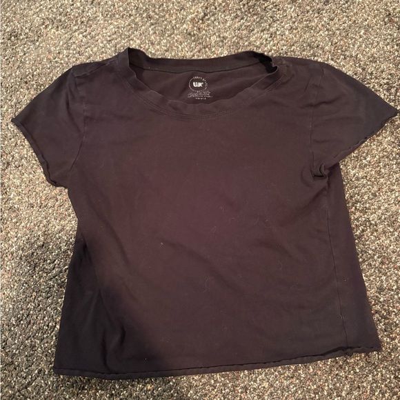 Urban Renewal Tops - Urban Renewal Black Short Sleeve Tee